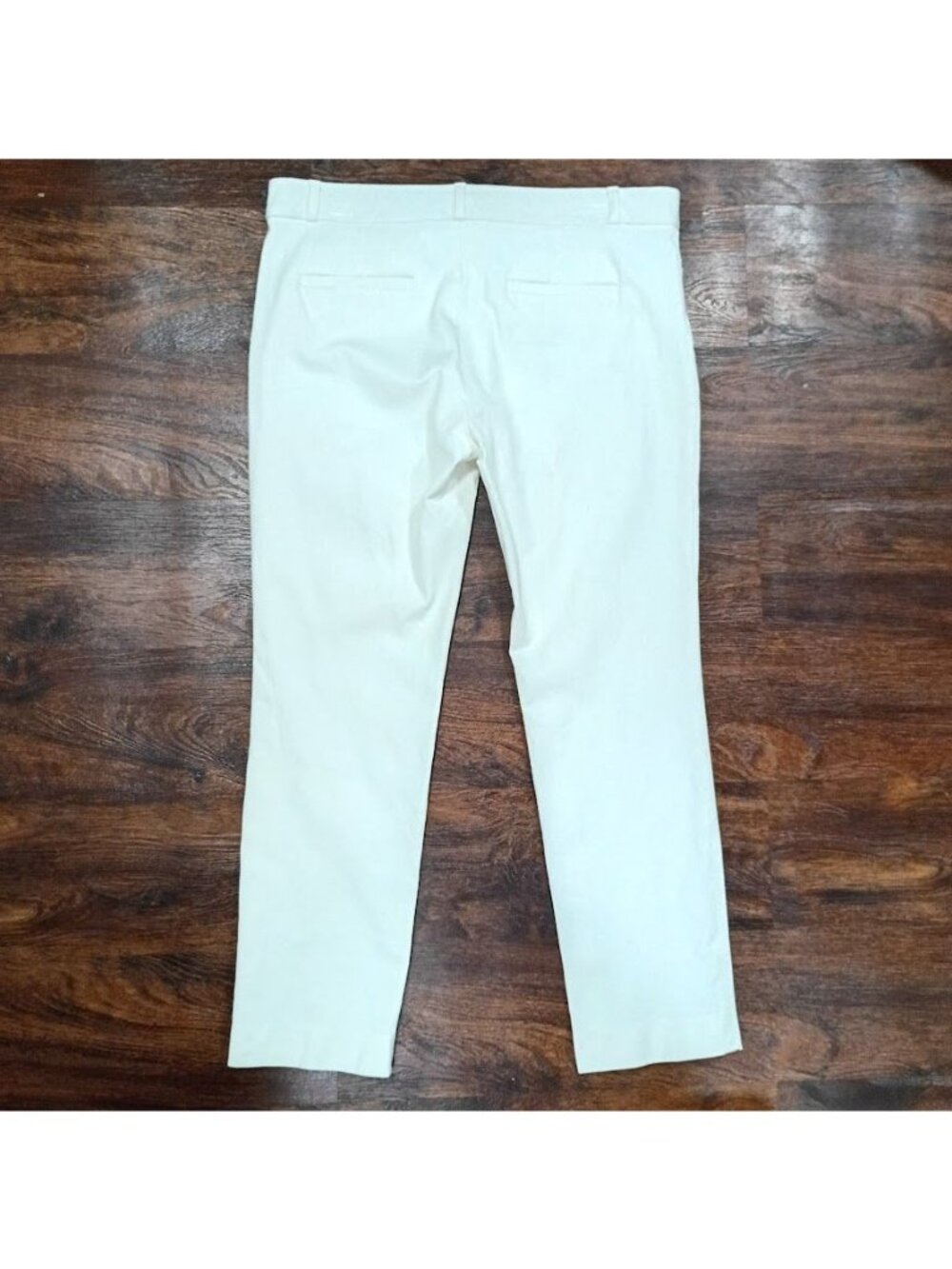 Banana Republic Size 12 Sloan Fit Womens White Dress Pants - Picture 11 of 11